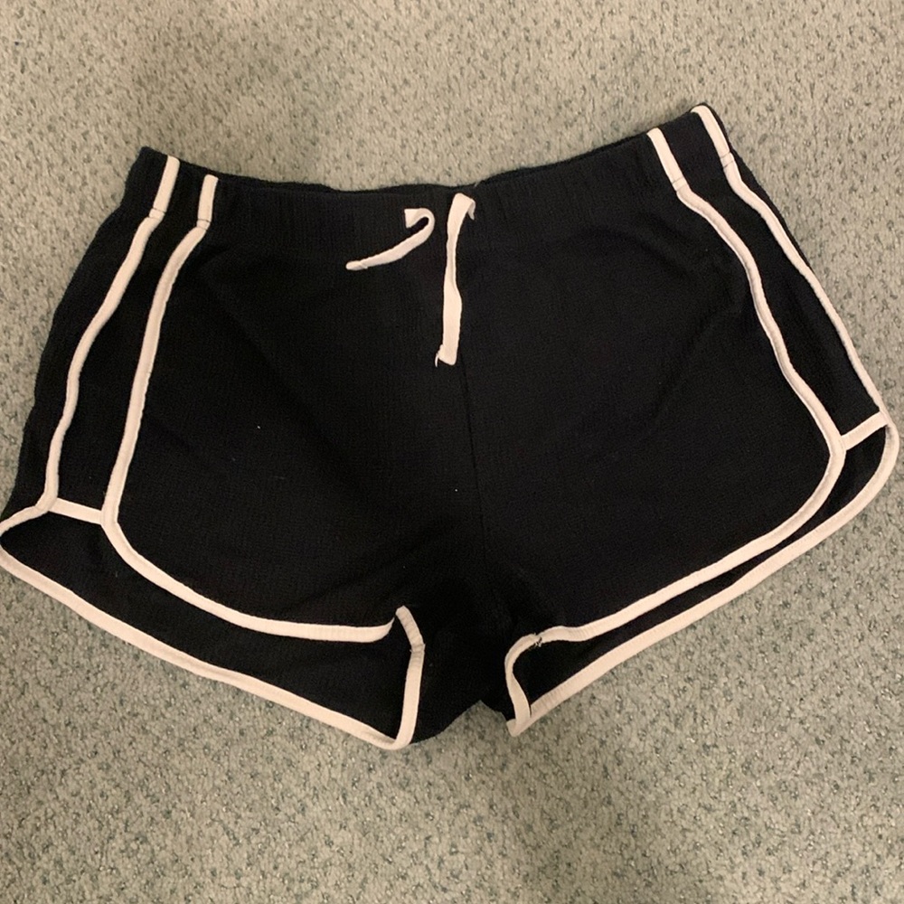 top shop waffle shorts